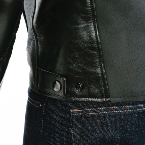 Куртка кожаная Dainese SAN DIEGO PERFORATED Black фото 12