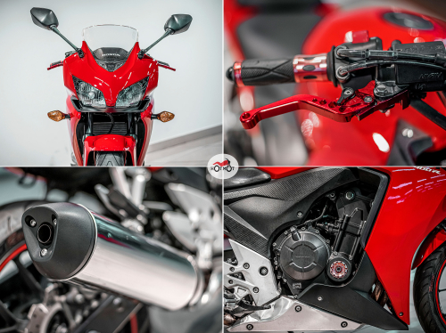 Мотоцикл HONDA CBR400R 2015, Красный фото 10