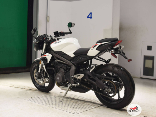 Мотоцикл TRIUMPH Street Triple 2020, БЕЛЫЙ фото 6