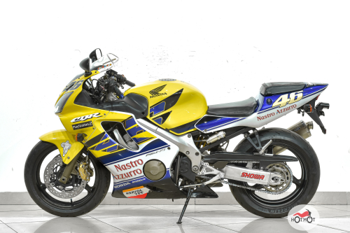 Мотоцикл HONDA CBR 600F 2002, желтый фото 4