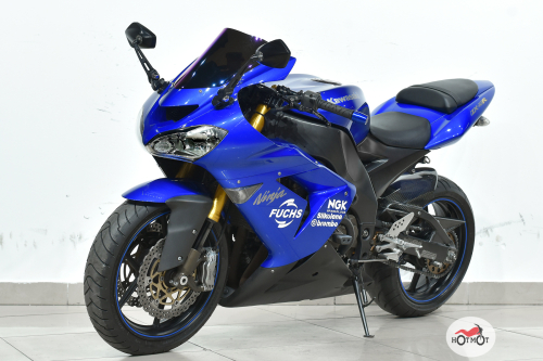 Мотоцикл KAWASAKI ZX-10R Ninja 2004, Синий фото 10