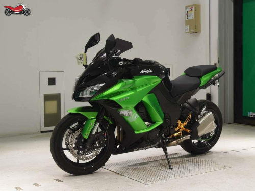 Мотоцикл Kawasaki Ninja 1000 2015, ЗЕЛЕНЫЙ фото 4