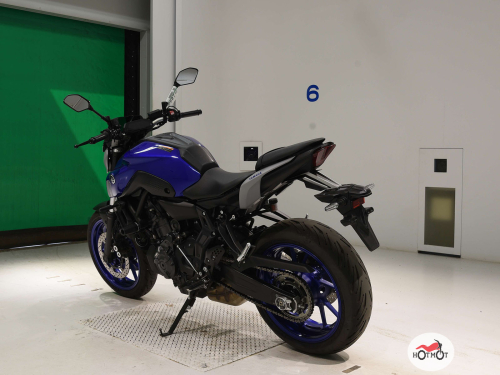 Мотоцикл YAMAHA MT-07 (FZ-07) 2021, Синий фото 6