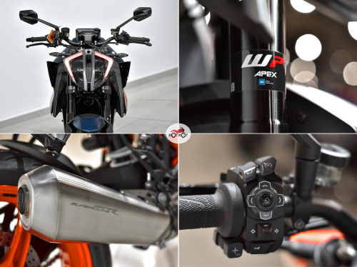 Мотоцикл KTM 1290 Super Duke R 2022, Синий фото 10