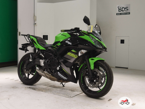 Мотоцикл KAWASAKI ER-6f (Ninja 650R) 2018, Зеленый фото 3