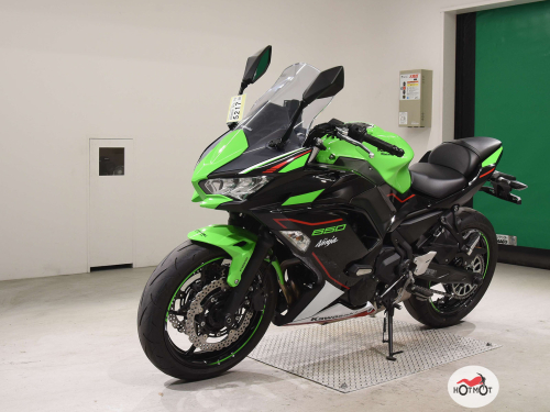 Мотоцикл KAWASAKI ER-6f (Ninja 650R) 2022, Зеленый фото 3