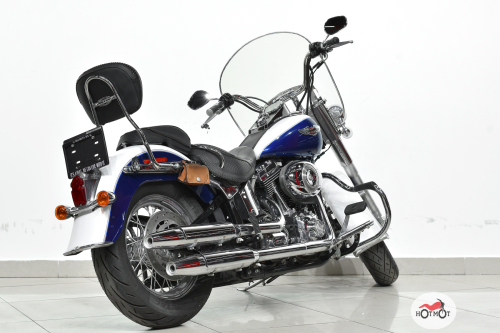 Мотоцикл HARLEY-DAVIDSON Softail Deluxe 2007, Белый фото 7