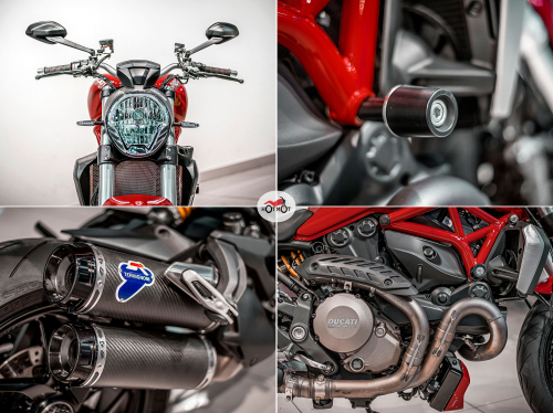 Мотоцикл DUCATI Monster 1200 2014, Красный фото 10