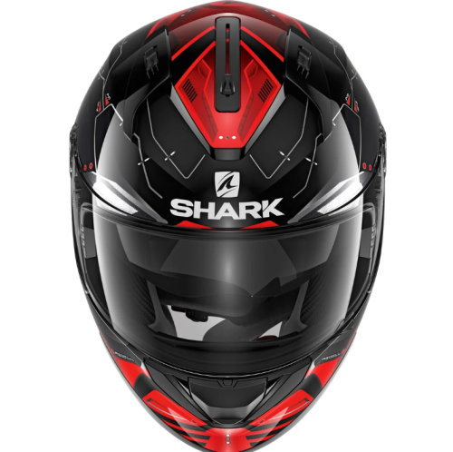 Шлем Shark RIDILL 1.2 MECCA Black/Red/Silver фото 3
