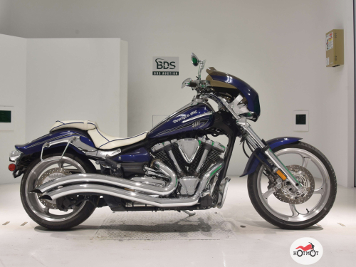 Мотоцикл YAMAHA XV 1900  2014, Синий фото 2