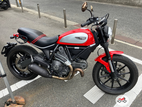 Мотоцикл DUCATI Scrambler 2015, Красный фото 2