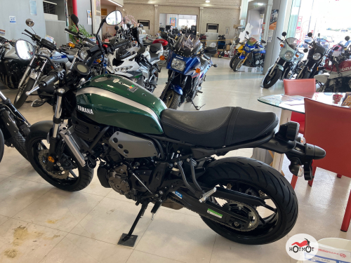 Мотоцикл YAMAHA XSR700 2016, Зеленый фото 4
