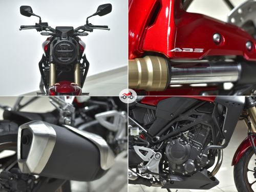 Мотоцикл HONDA CB 300R 2023, Красный фото 10