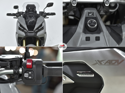 Скутер HONDA X-ADV 2023, серый фото 10