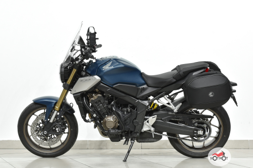 Мотоцикл HONDA CB650R 2022, Синий фото 4