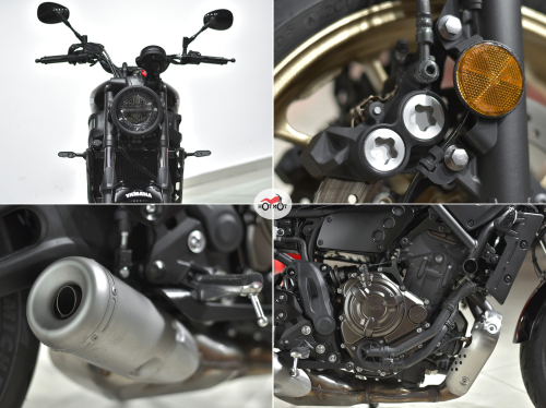 Мотоцикл YAMAHA XSR700 2023, Черный фото 10