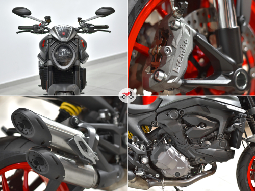 Мотоцикл DUCATI Monster (2021-н.в.) 2022, серый фото 10
