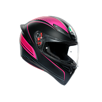 Шлем AGV K-1 MULTI Warmup Black/Pink