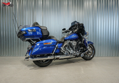 Мотоцикл Harley-Davidson Ultra Limited 2015, БЕЛЫЙ, СИНИЙ фото 5