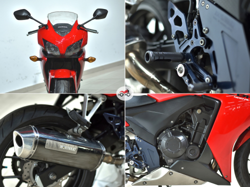 Мотоцикл HONDA CBR 400R 2016, Красный фото 10