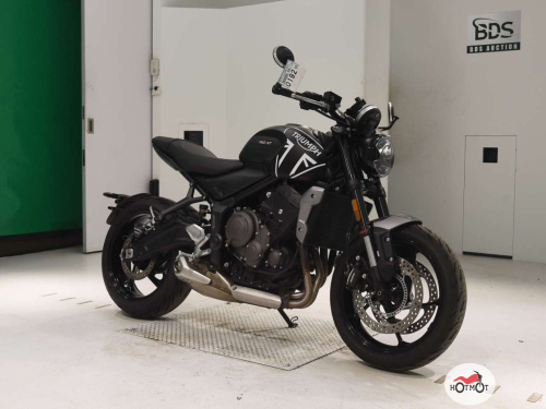 Мотоцикл TRIUMPH Trident 660 2021, Черный фото 3
