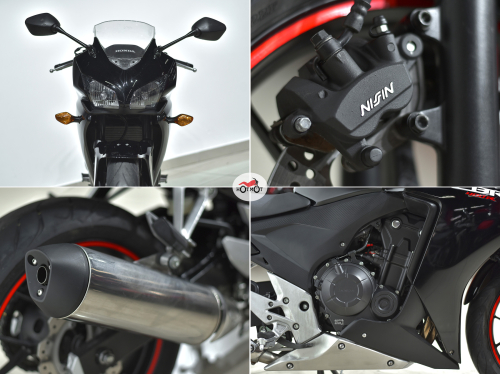 Мотоцикл HONDA CBR 400R 2016, Черный фото 10