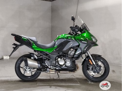 Мотоцикл KAWASAKI Versys 1000 2019, Зеленый фото 2