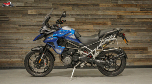 Мотоцикл Triumph Tiger 1200 2023, БЕЛЫЙ, СИНИЙ фото 2