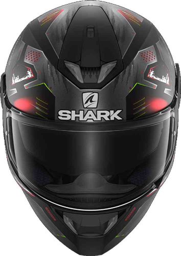 Шлем Shark SKWAL 2 VENGER MAT Black/Anthracite/Red фото 2
