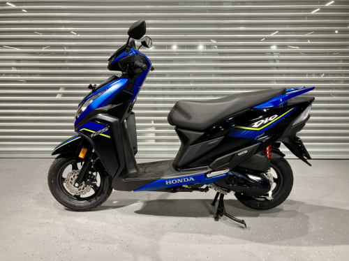 Скутер HONDA Dio 2024, БЕЛЫЙ, СИНИЙ фото 2