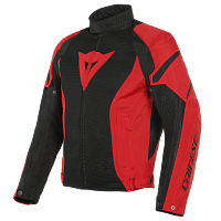 Куртка текстильная Dainese AIR CRONO 2 TEX JACKET Black/Lava-Red/Lava-Red