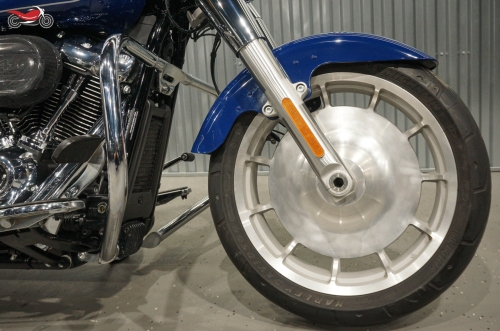 Мотоцикл Harley-Davidson Fat Boy 2023, СИНИЙ фото 9
