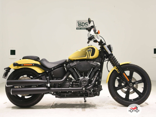 Мотоцикл HARLEY-DAVIDSON Street Bob 2023, желтый фото 2