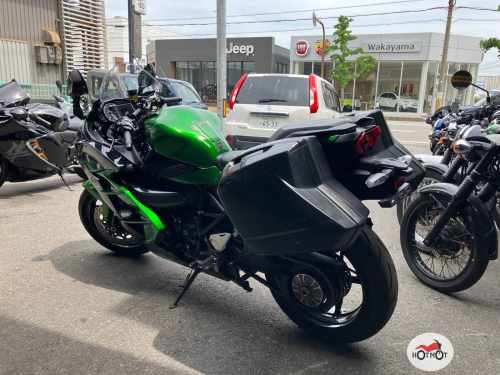Мотоцикл KAWASAKI Ninja H2 SX 2018, Зеленый фото 4
