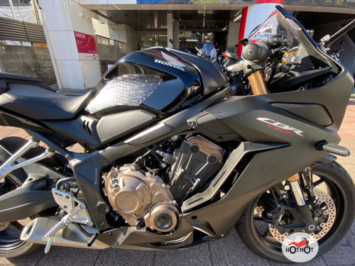 Мотоцикл HONDA CBR 650R 2022, Черный фото 10