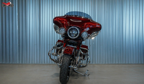 Мотоцикл Harley-Davidson CVO Street Glide 2010, КОРИЧНЕВЫЙ фото 4