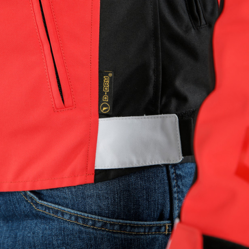 Куртка текстильная Dainese SAETTA D-DRY White/Lava-Red/Black фото 4