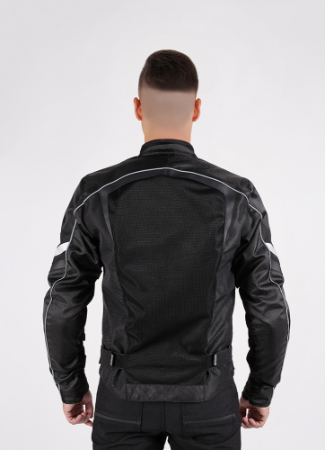Куртка текстильная Inflame INFERNO II DARK Черный фото 5