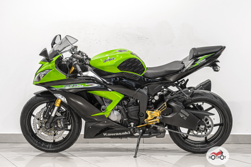 Мотоцикл KAWASAKI ZX-6 Ninja 2015, Зеленый фото 4