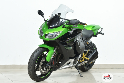 Мотоцикл KAWASAKI Z1000SX 2013, Зеленый, черный фото 2