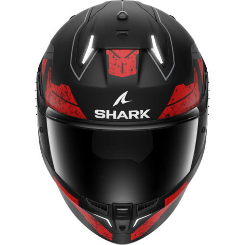 Шлем Shark SKWAL i3 RHAD MAT Black/Chrome/Red фото 3