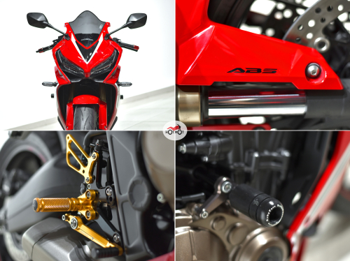 Мотоцикл HONDA CBR 650R 2020, Красный фото 10