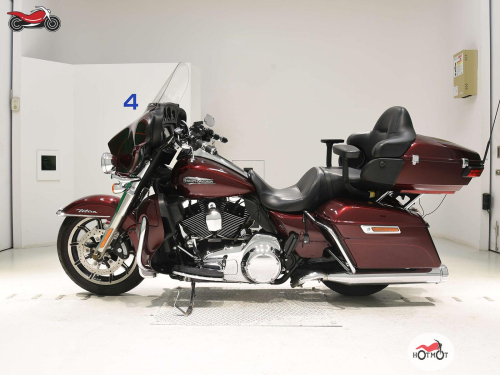 Мотоцикл Harley-Davidson Electra Glide 2015, КРАСНЫЙ фото 2