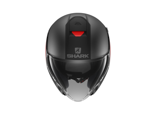 Шлем Shark CITYCRUISER KARONN MAT Black/Anthracite/Red фото 3