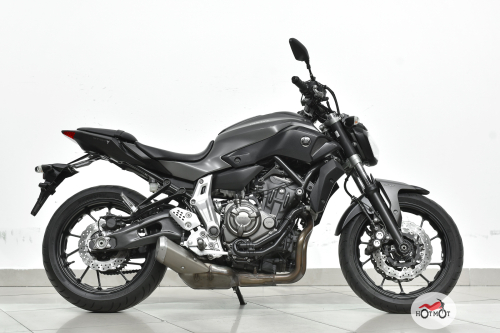 Мотоцикл YAMAHA MT-07 (FZ-07) 2014, серый фото 3