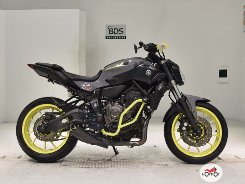 Мотоцикл YAMAHA MT-07 (FZ-07) 2017, СЕРЫЙ фото 2