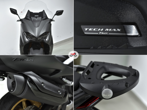 Скутер YAMAHA TMAX 2021, серый фото 10