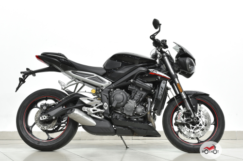 Мотоцикл TRIUMPH Street Triple 2017, Черный фото 3