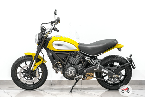 Мотоцикл DUCATI Scrambler 2017, Жёлтый фото 4