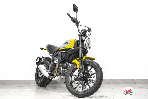 Мотоцикл DUCATI Scrambler 2015, желтый